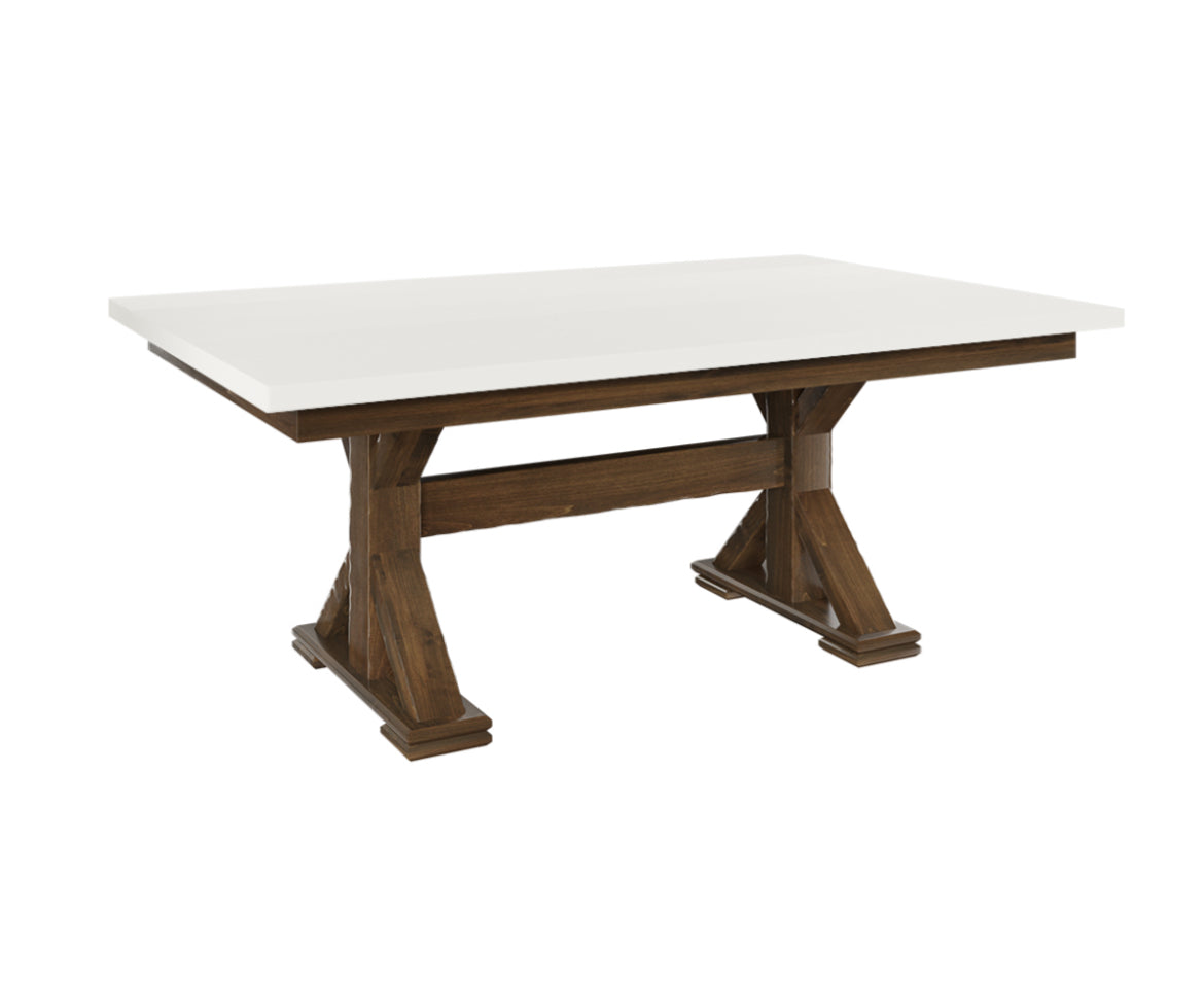 KULA TABLE - SOLID TOP - 42” x 60”