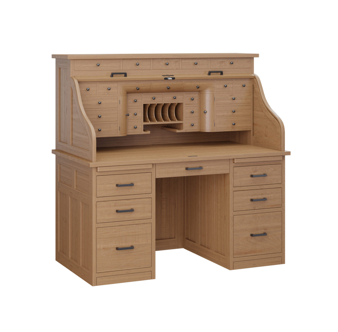 DELUXE ROLL TOP DESK - 56”