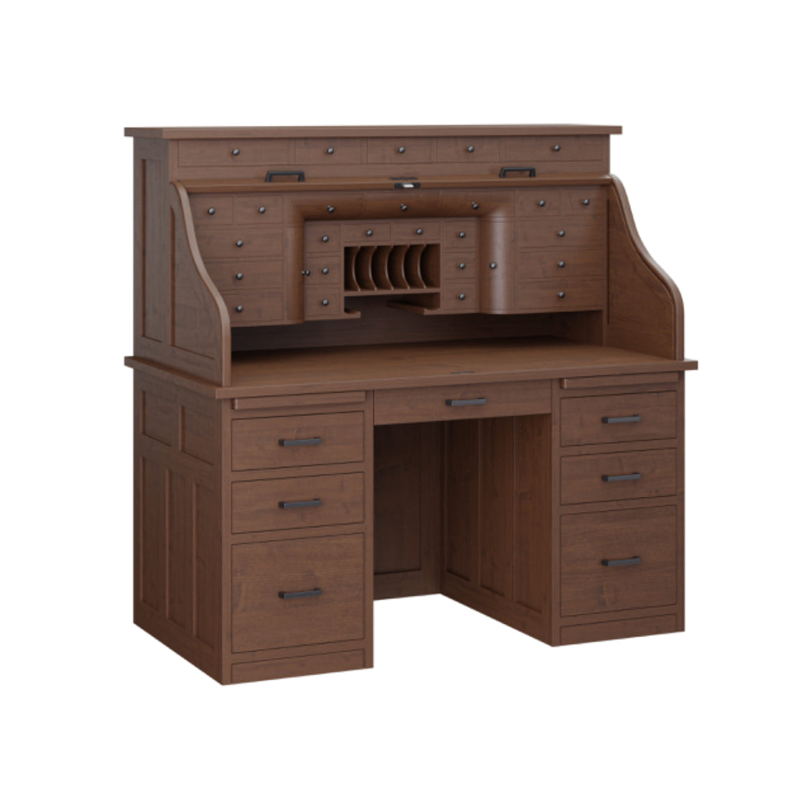 DELUXE ROLL TOP DESK - 56”