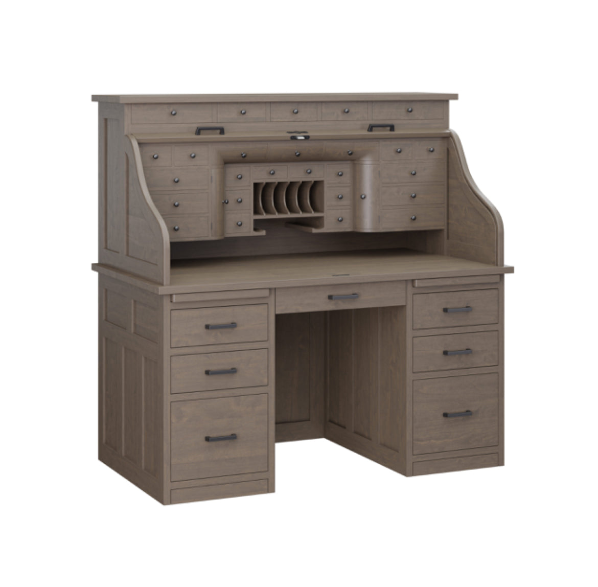 DELUXE ROLL TOP DESK - 56”