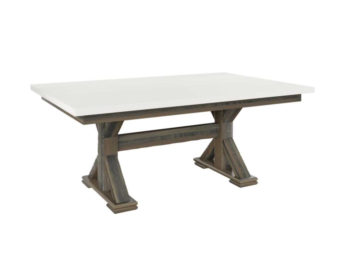 KULA TABLE - SOLID TOP - 42” x 60”